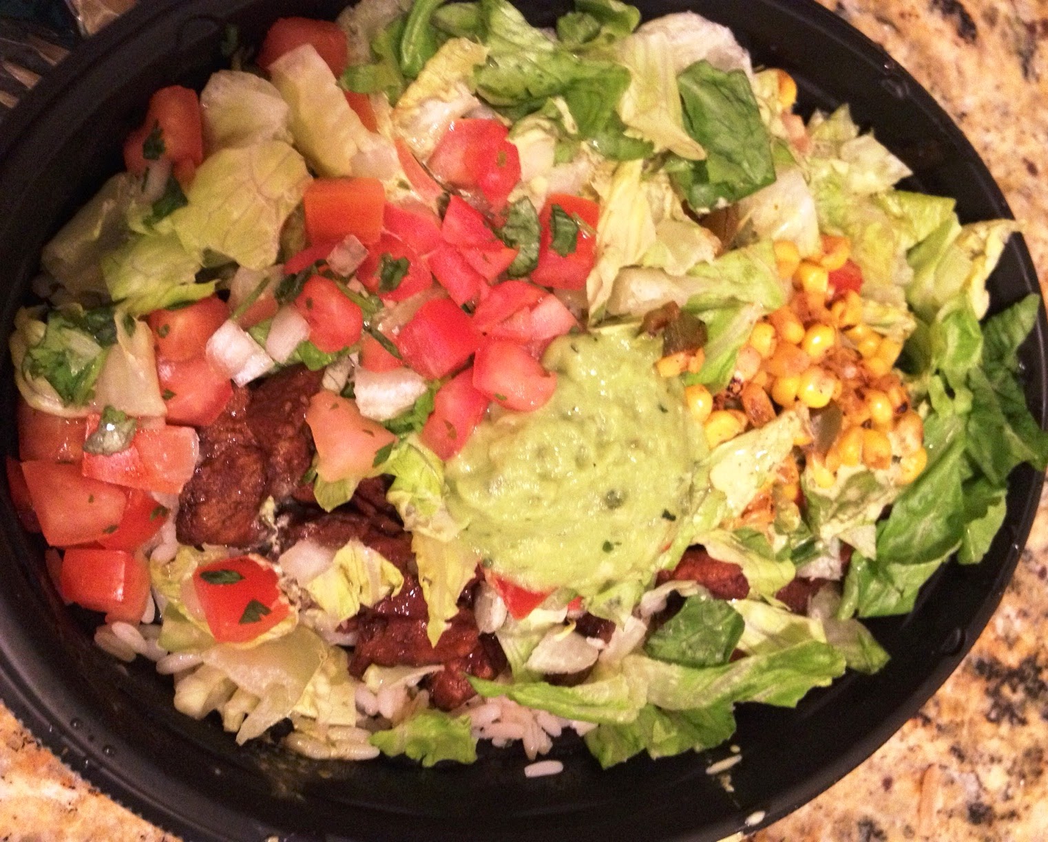 calories in fiesta taco salad without shell